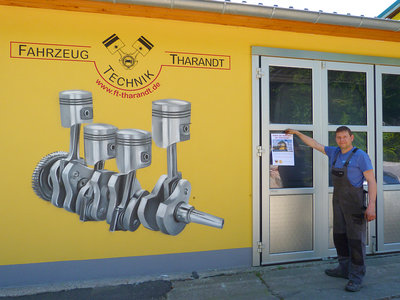 Kfz-Meister Hans-Jürgen Horn, Fahrzeug Technik Tharandt (Foto: Heiko Ulbricht)