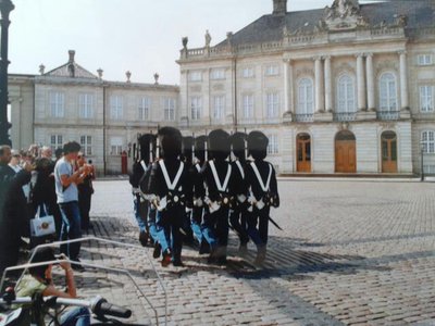 Schloss Amalienborg Kopenhagen April 2007