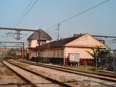 Stellwerk in Kopenhagen April 2007