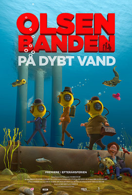 Dänisches Filmplakat zu &quot;Olsen-Banden på dybt vand&quot; (Foto: Nordisk Film/A. Film)