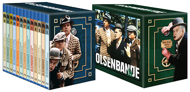 Alle 13 Olsenbandenfilme in einer DVD- und Blu-Ray-Box