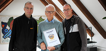 Bent Fabricius-Bjerre wird Ehrenmitglied im Olsenbandenfanclub Deutschland